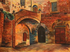 assisi pallotta cityscape