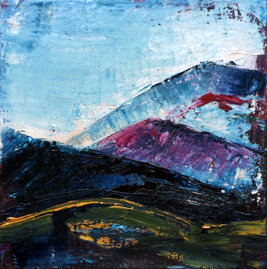 Abstract Highlands painting
